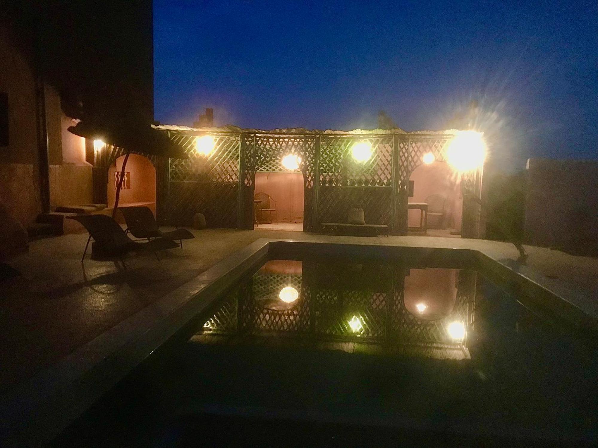 Hotel Carrefour Des Nomades M'Hamid Εξωτερικό φωτογραφία